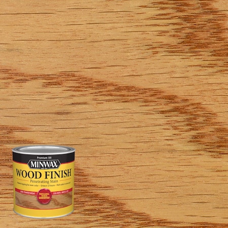 Wood Finish Semi-Transparent Colonial Maple Oil-Based Penetrating Wood Stain 0.5 Pt